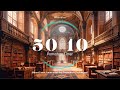 Deep Focus Library | 50/10 Pomodoro — Let’s Study Together Calmly