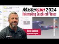 Holemaking Graphical Planes in Mastercam 2024