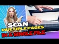 😲 Scan Multiple Pages into A Single PDF File | Scan From Canon Printer To Computer [IT WORKS!]