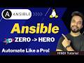 ANSIBLE Course For Beginners 🔥 in One Video 2025  [HINDI] | MPrashant