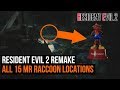 All 15 Mr Raccoon locations in Resident Evil 2 remake - Mr Raccoon guide