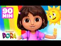Dora Having Fun in the Sun For 90 Minutes! ☀️ #2 | Dora \u0026 Friends