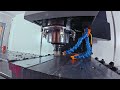 SMART SV-6 Cutting Demo | 1018 Steel | Full Parameters On Screen #cncmachine #cncmill #cncmachining
