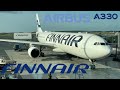 TRIP REPORT | 🇫🇮 Helsinki to New York JFK 🇺🇸 | Business class Finnair Airbus A330-300