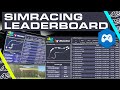 SIMRACING LEADERBOARD selbst gestalten mit SIMHUB