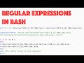 Regular expressions in sed \u0026 grep: powerful tools for searching and modifying files in bash (CC022)