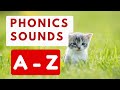 A - Z PHONICS SOUNDS | A to Z ALPHABET LETTER SOUNDS for Kids | Phonics Reading