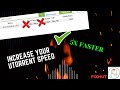 How to increase uTorrent download speed
