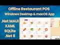 Build a Complete Restaurant POS Desktop App with .Net MAUI + XAML + SQLite - .Net 8 by Abhay Prince