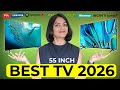 Best TV 2026 | 55 inch | Sony vs Samsung vs LG | Hisense vs VU vs TCL vs Lumio