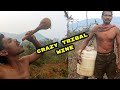 Crazy For Tribal Wine | White Wine Harvest | How jeelugu kallu Making In Forest | జీలుగ చెట్టు కల్లు