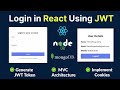 Login Authentication using JWT token in React JS, Node JS and Mongo DB || MERN stack