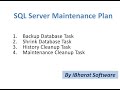 MS SQL Server Maintenance Plan in HINDI Day 09 (Part 01) #ibharatsoftware