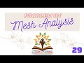 Problem on Mesh Analysis - problem 2A