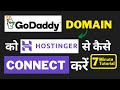 How to Connect Godaddy Domain Name with Hostinger Web Hosting - DNS Update Method