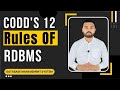 12 Rules Of Dr. E. F Codd for RDBMS Urdu/Hindi