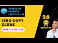 Zero Copy Clone Snowpro Certification Questions | COF-C02 Practice Test \u0026 MCQs | #15