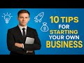 10 Tips for Starting Your Own Business in 2025 | Step-by-Step Guide For Beginner