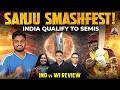 Chettan Sanju powers India to semis | Ind vs WI Review