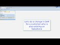 SAP and Salesforce integration and synchronization