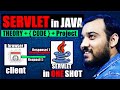 JSP \u0026 Servlet Tutorial in ONE SHOT | JSP and Servlet Life Cycle in Java Tutorial