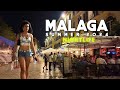 MALAGA CITY SPAIN NIGHTLIFE SUMMER 2024 🇪🇸 Costa del Sol [4K]