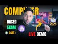 How to Give Computer Based Exam | Live DEMO | 2025