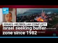 Effort to create buffer zone in Lebanon positions Israel as 'aggressive force requiring resistance'