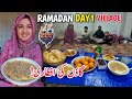 Village Ramadan Day One🥰| From Hard Work to Beautiful Iftar Preparation🥱🍝| Village Life vlog Gilgit 