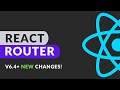 React Router V6.4+ Tutorial - New Syntax, useLoaderData...