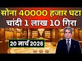 Today 19 March 2026 | Today Gold Rate in India | Gold and Silver Price