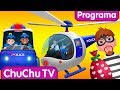 A perseguição de helicóptero (The Helicopter Chase) | Ep. 4 | ChuChu TV Ovos Surpresa da Polícia