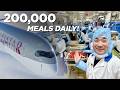 Inside Qatar Airways - How do they make 200,000 Airplane Meals a day?
