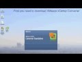 VMware Converter - Convert Physical to Virtual