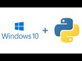 Installing Python in Windows 10!