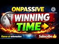 ONPASSIVE Winning Time is Here! 🚀 Life Changing Moment for Founders