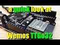 Wemos TTGo 32