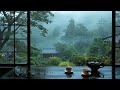 The soothing sound of rain is the music played by nature, Helps relax and sleeping