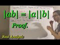 |ab| = |a||b| (Proof) [ILIEKMATHPHYSICS]