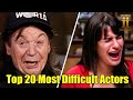 Top 20 Most Difficult Actors to Work With