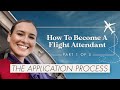 HOW TO BECOME A FLIGHT ATTENDANT (application process \u0026 secret resume tips) - Australia