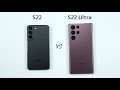 Samsung Galaxy S22 vs Galaxy S22 Ultra Speed Test \u0026 Camera Comparison