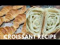 Croissant Recipe | How To Make Perfect Croissant Recipe  | Soft \u0026 Crunchy Croissant Recipe In Hindi