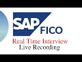 SAP FICO REALTIME INTERVIEW WITH TOP MNC\
