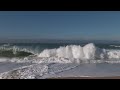 🌊 Ocean Waves Crashing on the Beach - Continuous shot - Crashing Waves Sounds - 4K UHD 2160p