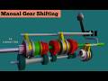 How Manual Transmission Works || How Gear Shift In Car At High Speed  -3D Animation