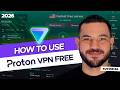 प्रोटॉन वीपीएन 2025 का उपयोग कैसे करें ✅ ट्यूटोरियल प्रोटॉन वीपीएन मुफ़्त | सेटअप | उन्नत सुविधाए...