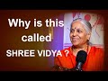 Why is it called Shree Vidhya? | Guru SakalaMaa