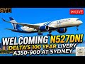 🔴 LIVE Sydney Airport | Delta’s 100 Years Livery | A380 \u0026 777 Heavy Arrivals 