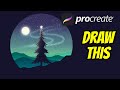 Christmas Tree perfect for beginners - Procreate tutorial 161